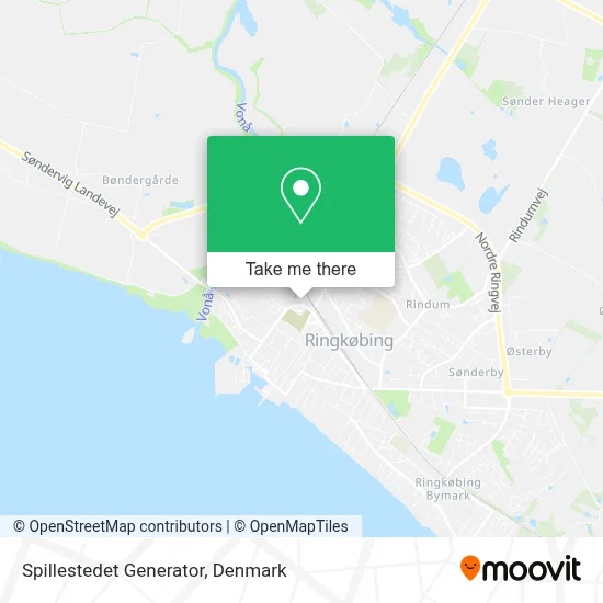 Spillestedet Generator map