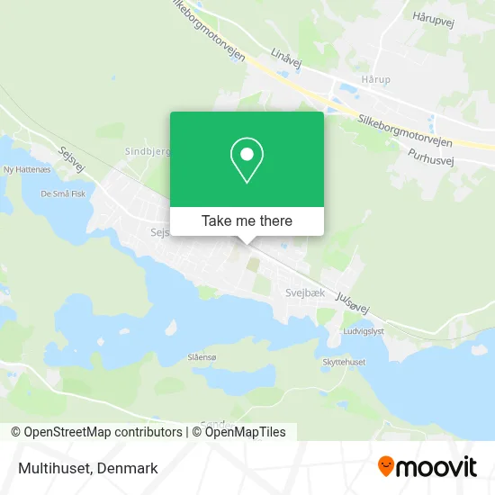 Multihuset map