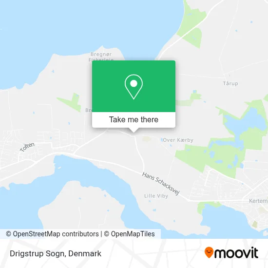 Drigstrup Sogn map