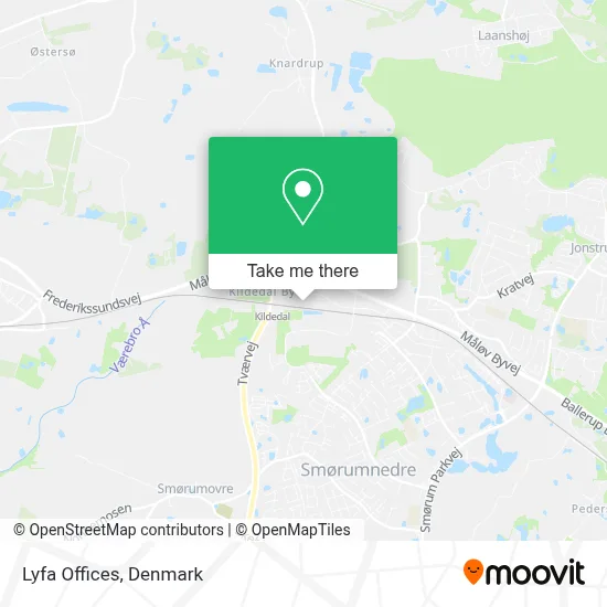 Lyfa Offices map