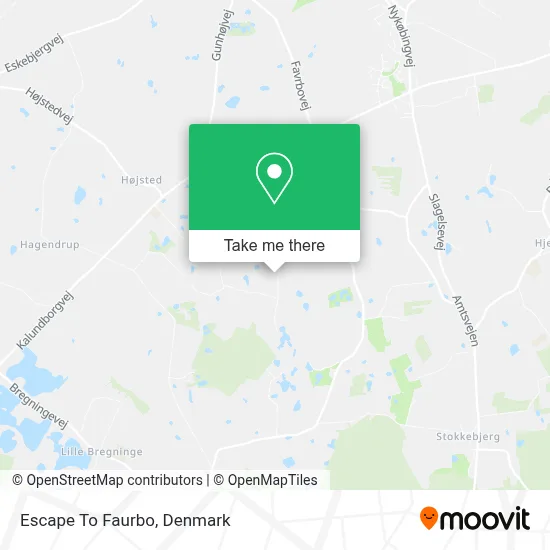 Escape To Faurbo map