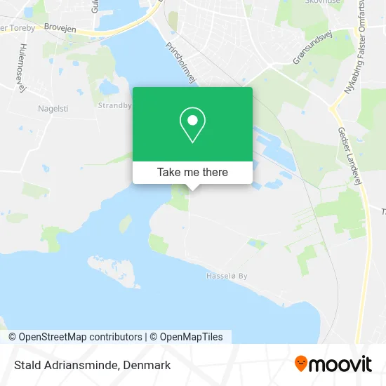 Stald Adriansminde map
