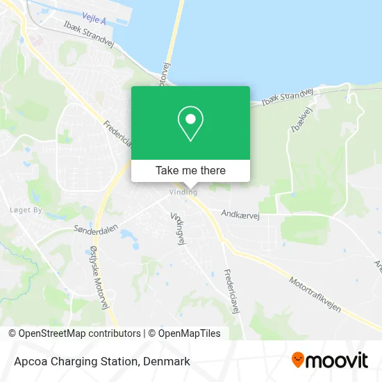 Apcoa Charging Station map