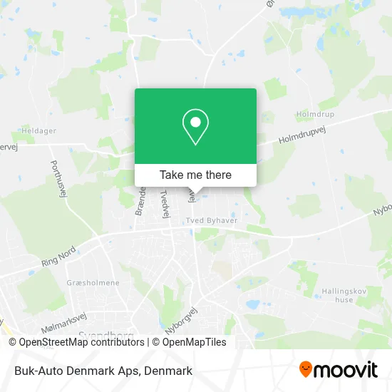 Buk-Auto Denmark Aps map
