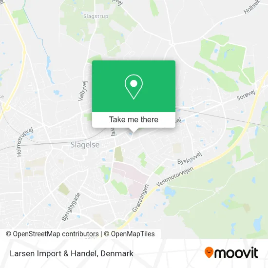 Larsen Import & Handel map