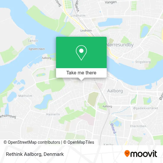 Rethink Aalborg map