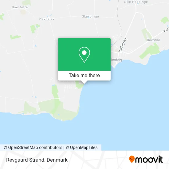 Revgaard Strand map