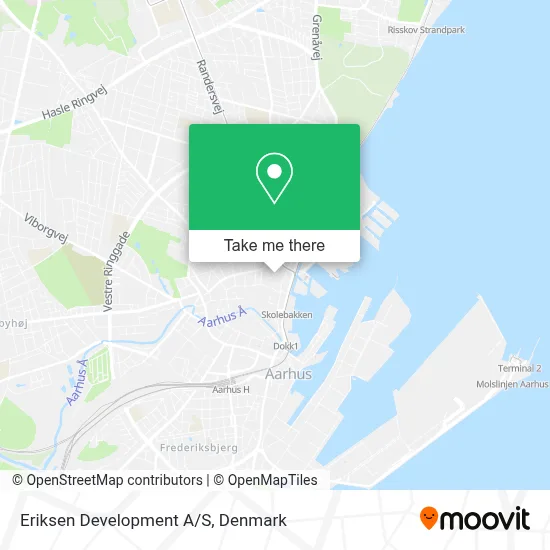 Eriksen Development A/S map