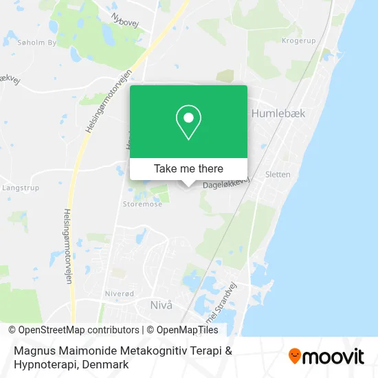 Magnus Maimonide Metakognitiv Terapi & Hypnoterapi map