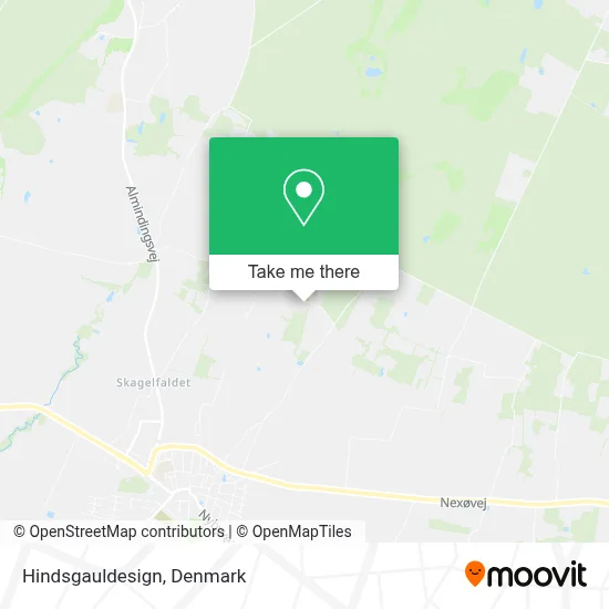 Hindsgauldesign map