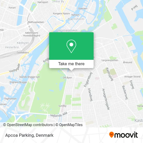 Apcoa Parking map