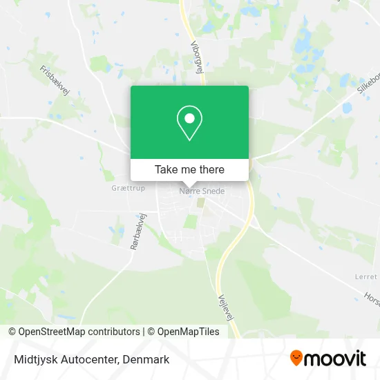 Midtjysk Autocenter map