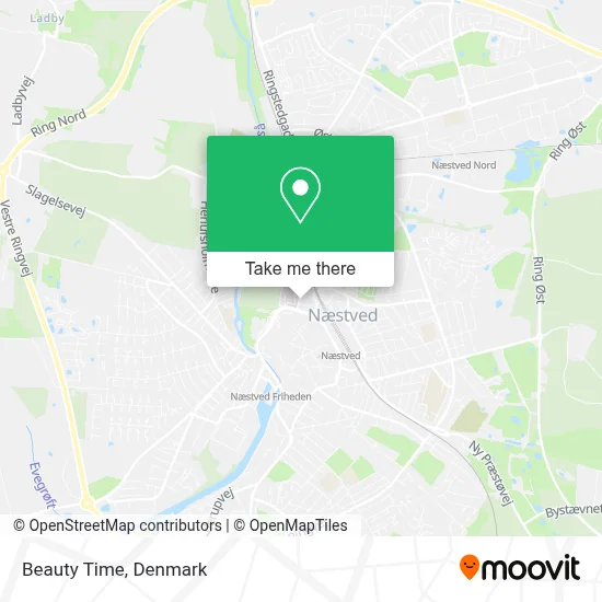 Beauty Time map