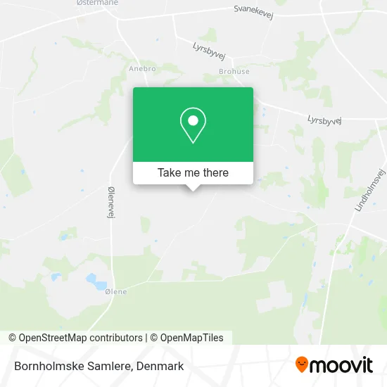 Bornholmske Samlere map