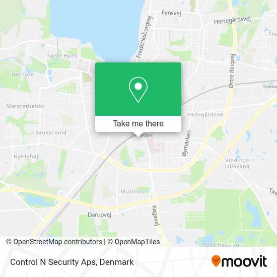 Control N Security Aps map