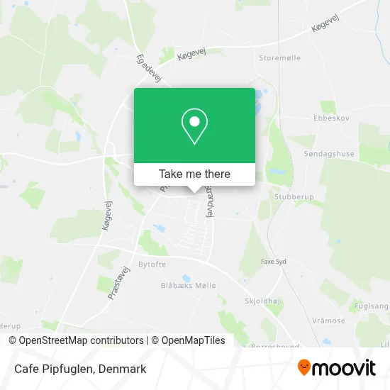 Cafe Pipfuglen map