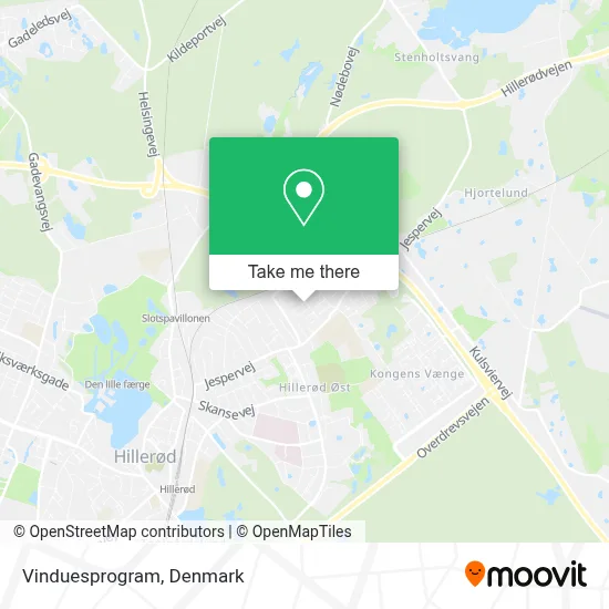 Vinduesprogram map