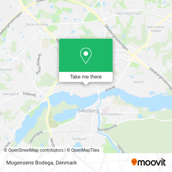Mogensens Bodega map