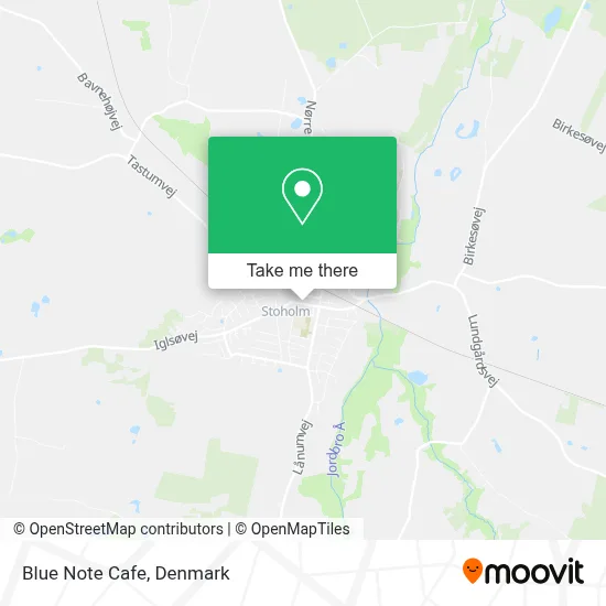 Blue Note Cafe map