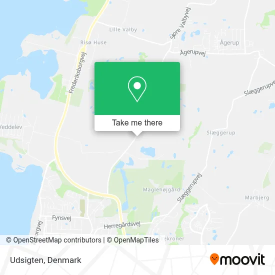 Udsigten map