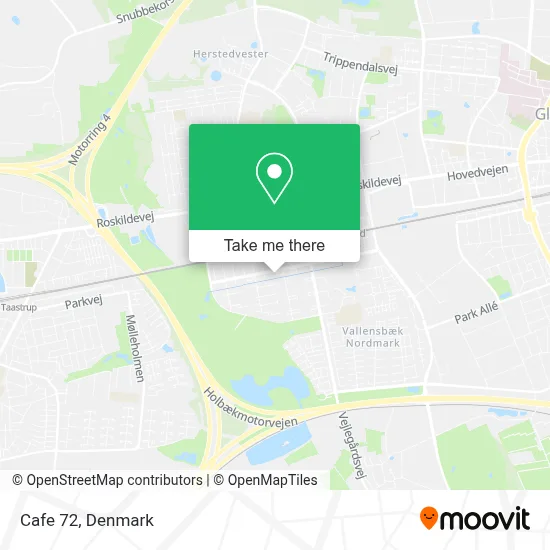 Cafe 72 map