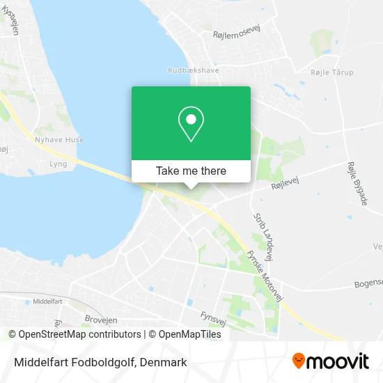 Middelfart Fodboldgolf map