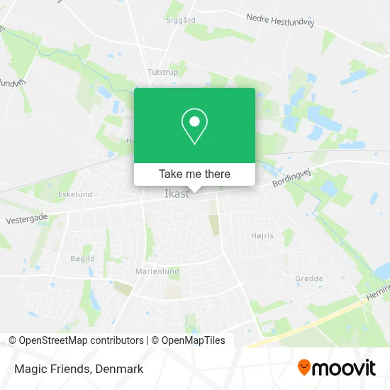 Magic Friends map