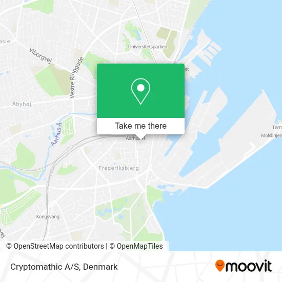 Cryptomathic A/S map