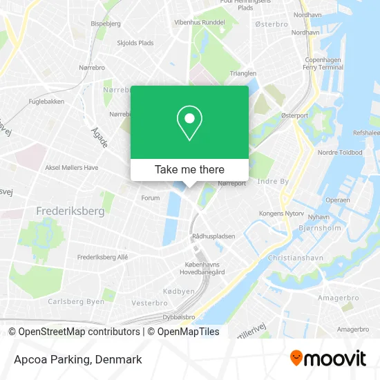 Apcoa Parking map