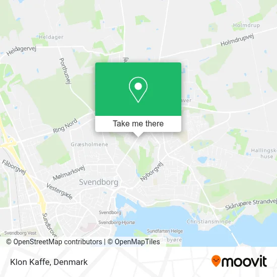 Klon Kaffe map
