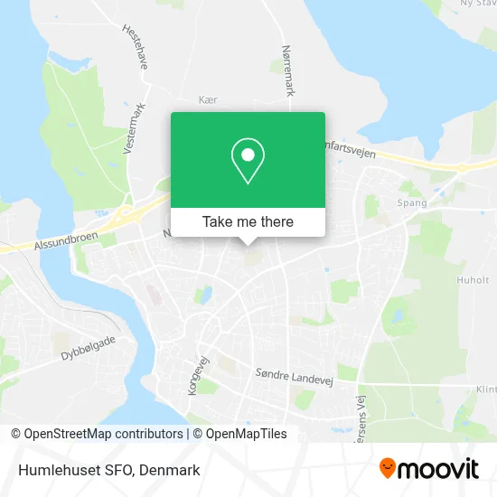 Humlehuset SFO map