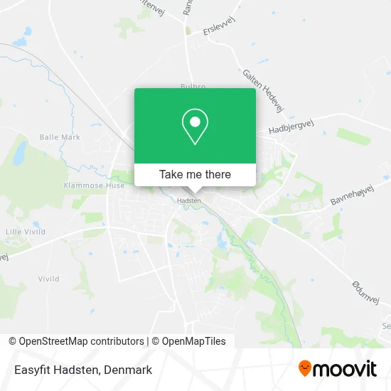 Easyfit Hadsten map