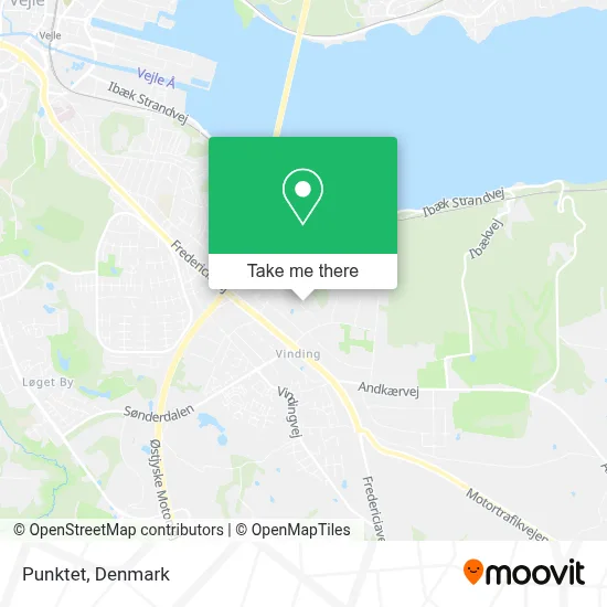 Punktet map