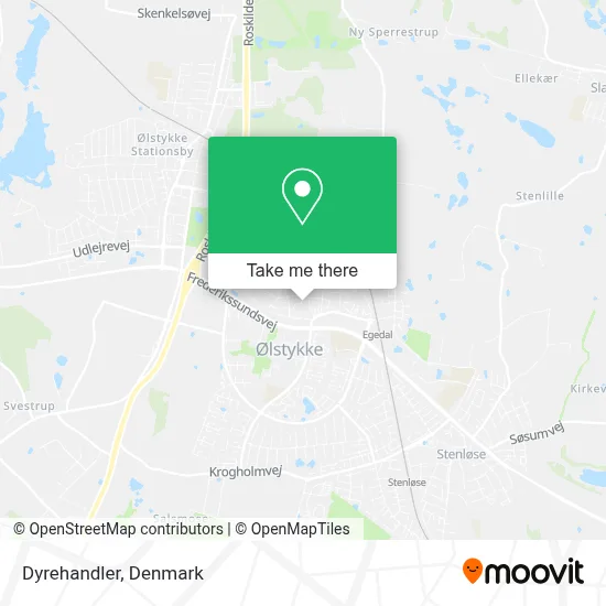 Dyrehandler map