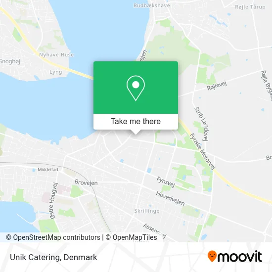 Unik Catering map