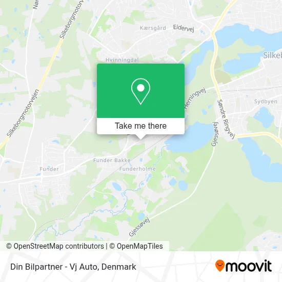 Din Bilpartner - Vj Auto map