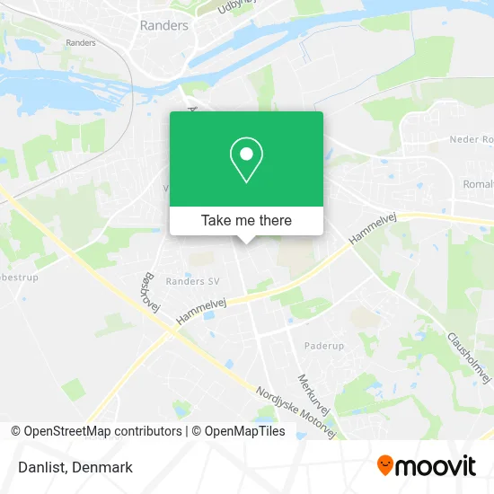 Danlist map