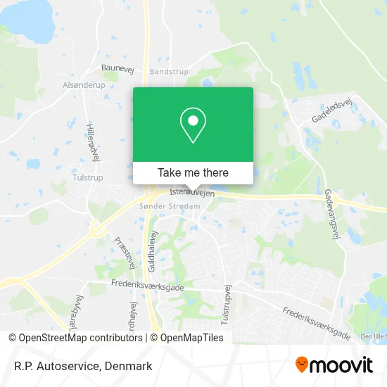 R.P. Autoservice map