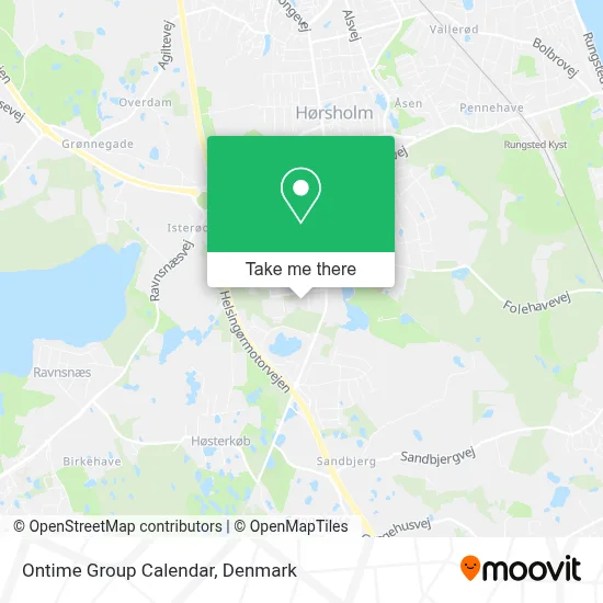 Ontime Group Calendar map