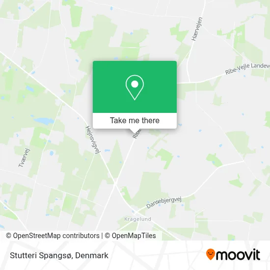 Stutteri Spangsø map
