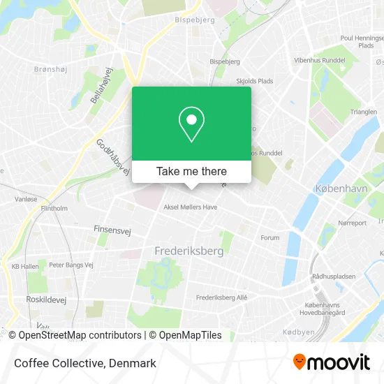 Coffee Collective map