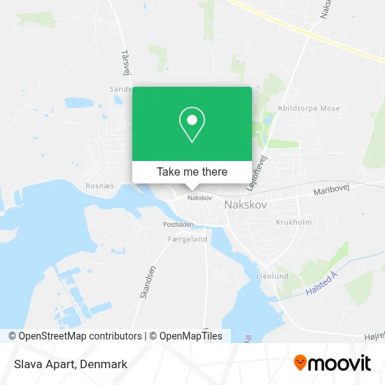 Slava Apart map