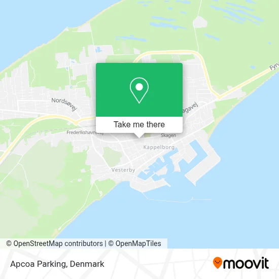 Apcoa Parking map