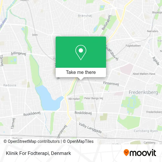 Klinik For Fodterapi map