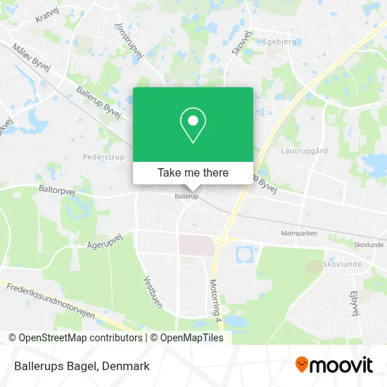 Ballerups Bagel map