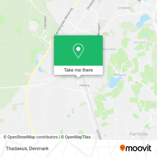 Thadaeus map