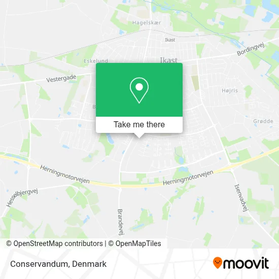 Conservandum map