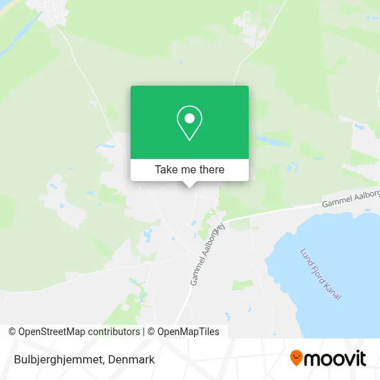 Bulbjerghjemmet map