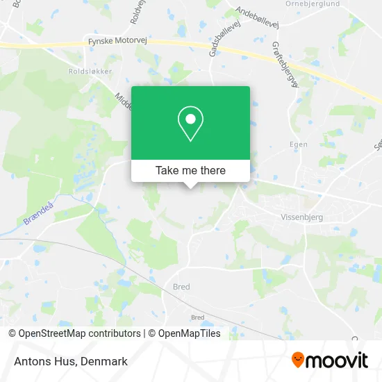 Antons Hus map