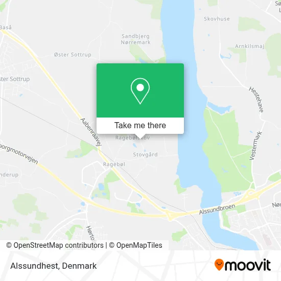 Alssundhest map